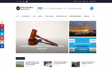 newsforpublic.com screenshot