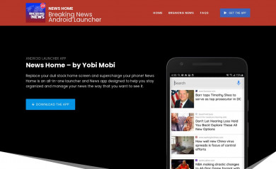 newslauncher.mobi screenshot