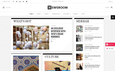Newsroom screenshot
