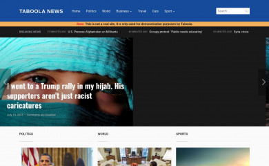 newsroomdemo.com screenshot