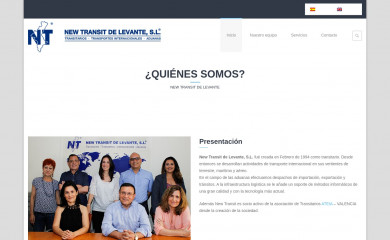 newtransit.es screenshot