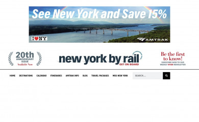 newyorkbyrail.com screenshot
