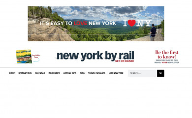 newyorkbyrail.com screenshot