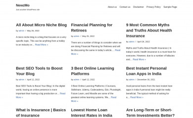 newzmo.com screenshot