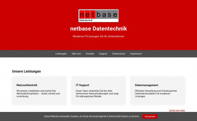 netbase-datentechnik.de screenshot