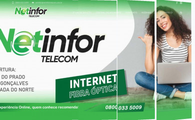 netinfortelecom.com.br screenshot