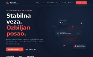 netpro.rs screenshot