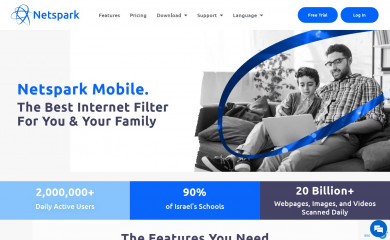 netsparkmobile.com screenshot
