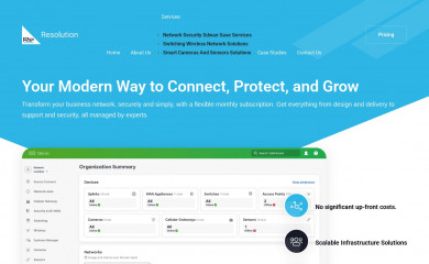 networkasaservice.co.uk screenshot