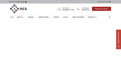 networkcablingservices.com screenshot