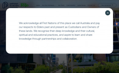 netzeroprecincts.au screenshot