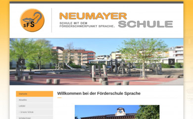 neumayerschule.de screenshot