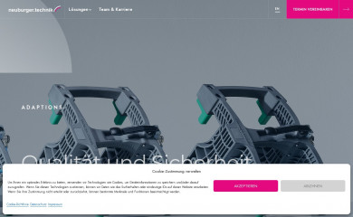 neuburger-technik.de screenshot