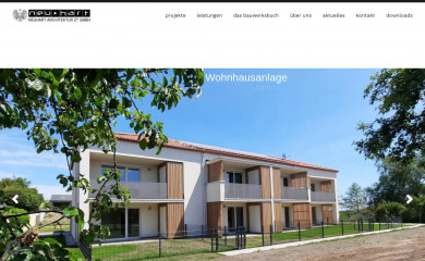 neuhart.at screenshot