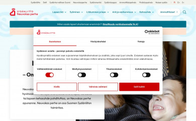 neuvokasperhe.fi screenshot