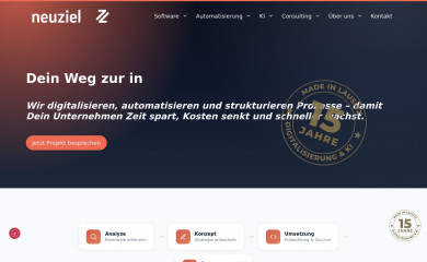 http://www.neuziel.de/ screenshot