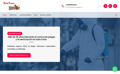 neverplagas.cl screenshot