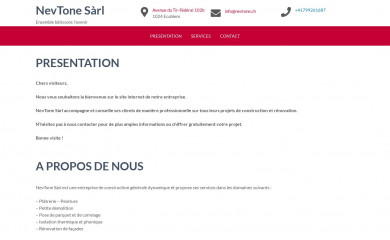 nevtone.ch screenshot