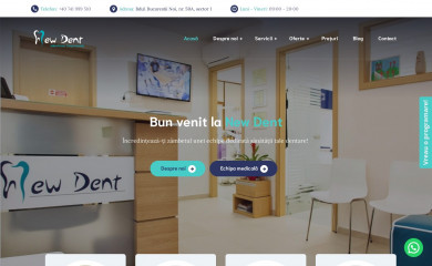 new-dent.ro screenshot