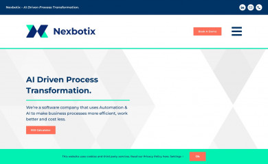 nexbotix.com screenshot