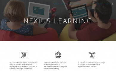 nexiuslearning.com screenshot