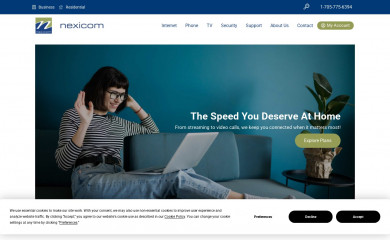 nexicom.net screenshot