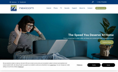 nexicom.net screenshot