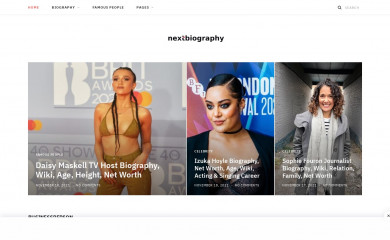 nextbiography.com screenshot