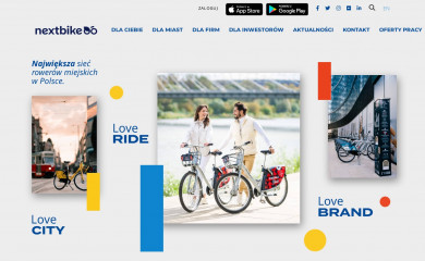 nextbike.pl screenshot