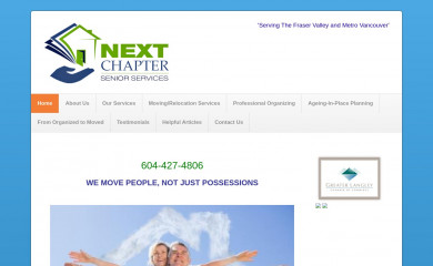 nextchapterseniorservices.ca screenshot