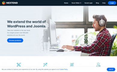 nextendweb.com screenshot