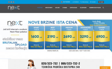 nextfiber.rs screenshot