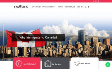 nextland.ca screenshot