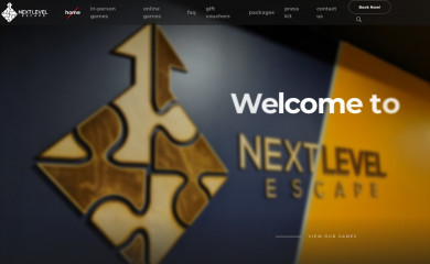 nextlevelescape.com.au screenshot