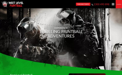 nextlevelpaintball.com.au screenshot