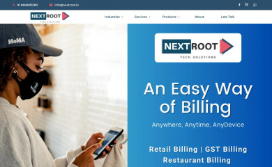 nextroot.in screenshot