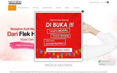 nextskin.co.id screenshot