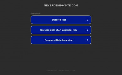 neyerdenegokte.com screenshot