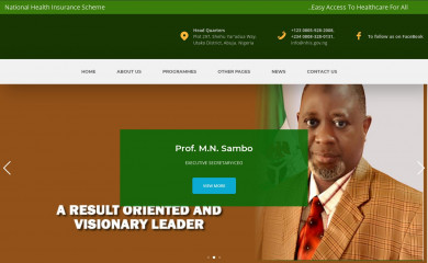 nhis.gov.ng screenshot