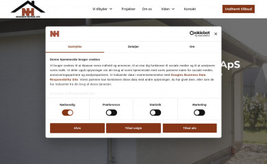 nhmurerentreprise.dk screenshot
