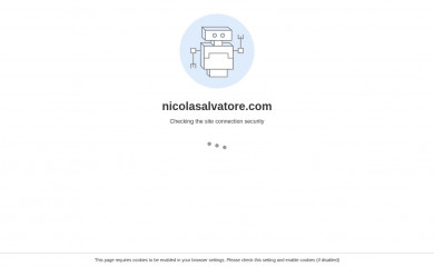 nicolasalvatore.com screenshot