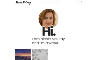 nicolemccray.com screenshot