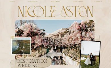 nicoleaston.com screenshot