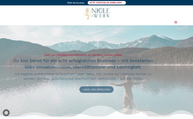 nicolewehn.de screenshot