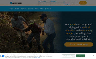 nicaclinic.org screenshot