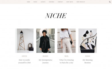 https://niche.designbybloom.co/ screenshot