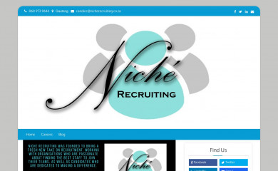 nicherecruiting.co.za screenshot
