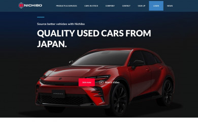 nichibojapan.com screenshot