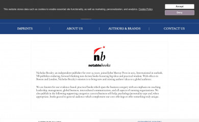 nicholasbrealey.com screenshot