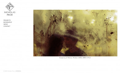 nicholasprior.com screenshot